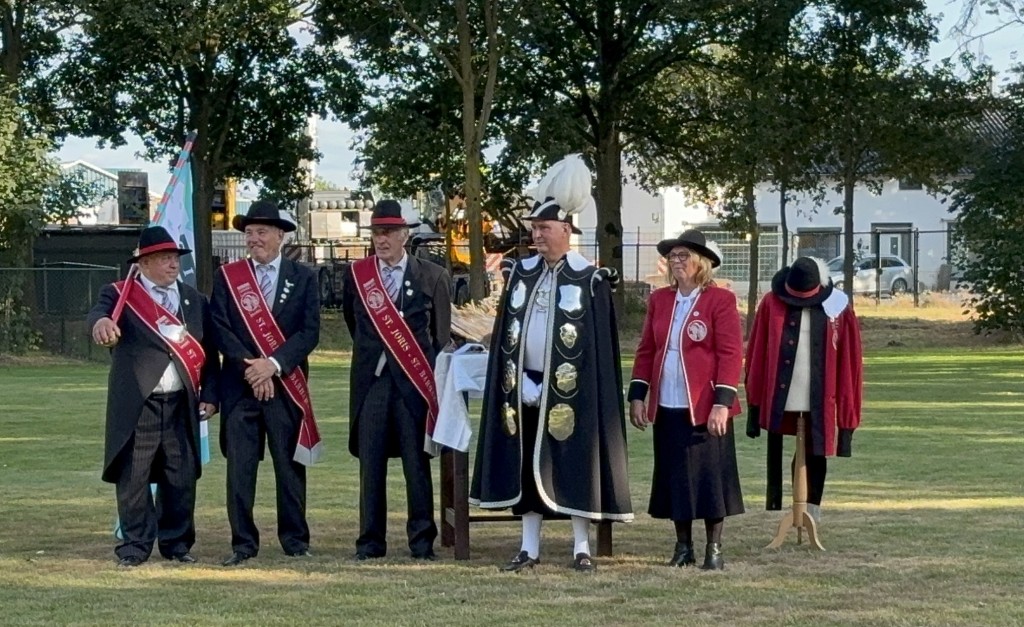 Gerard de Regter nieuwe koning van Gilde St. Joris &ndash; St. Barbara Maarheeze