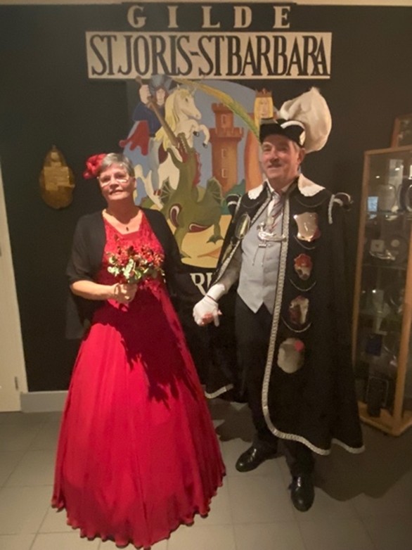 Verrassing op nieuwjaarsreceptie Gilde St Joris &ndash; St Barabara te Maarheeze